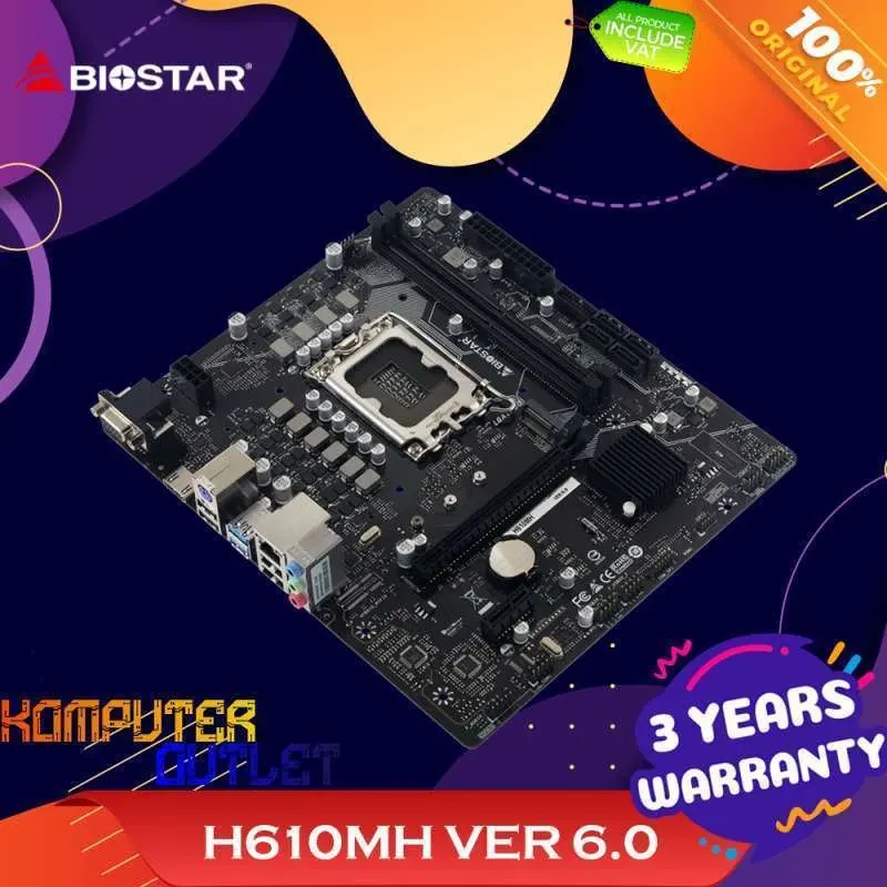 Mainboard Biostar H610MH D5