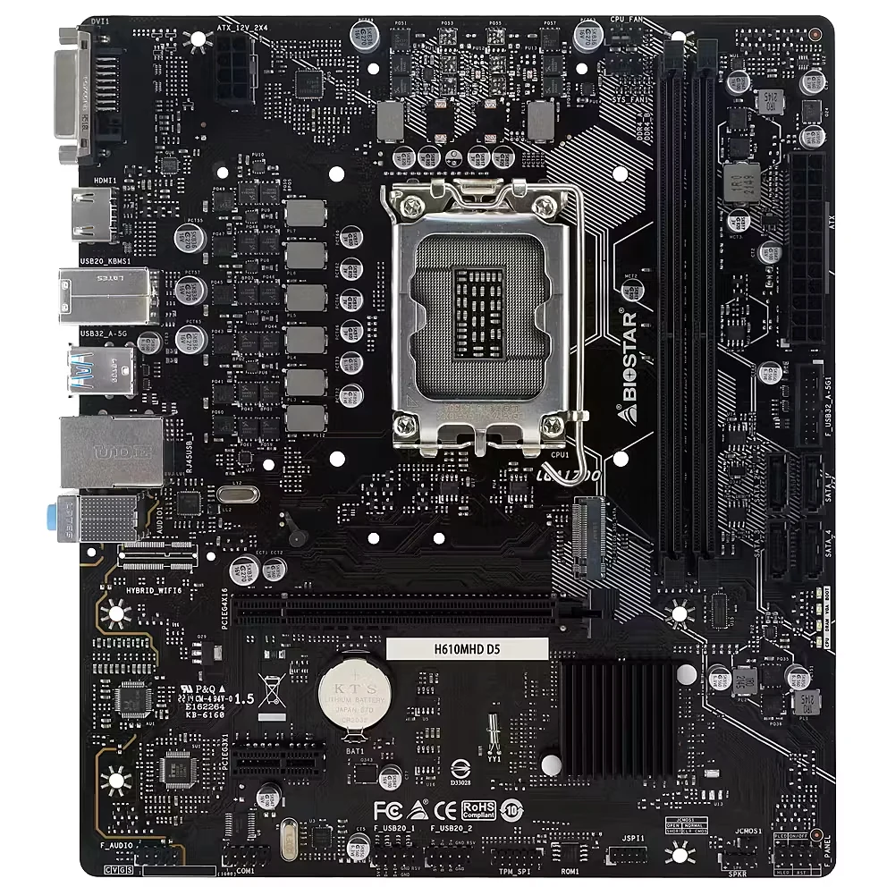 Mainboard Biostar H610MHD D5