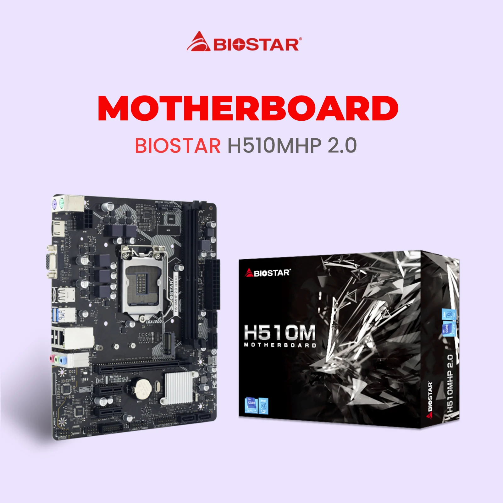 Mainboard Biostar H610MT-E