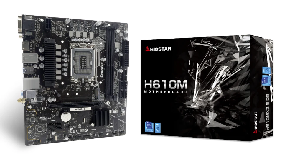 Mainboard Biostar H610MX2-E D5