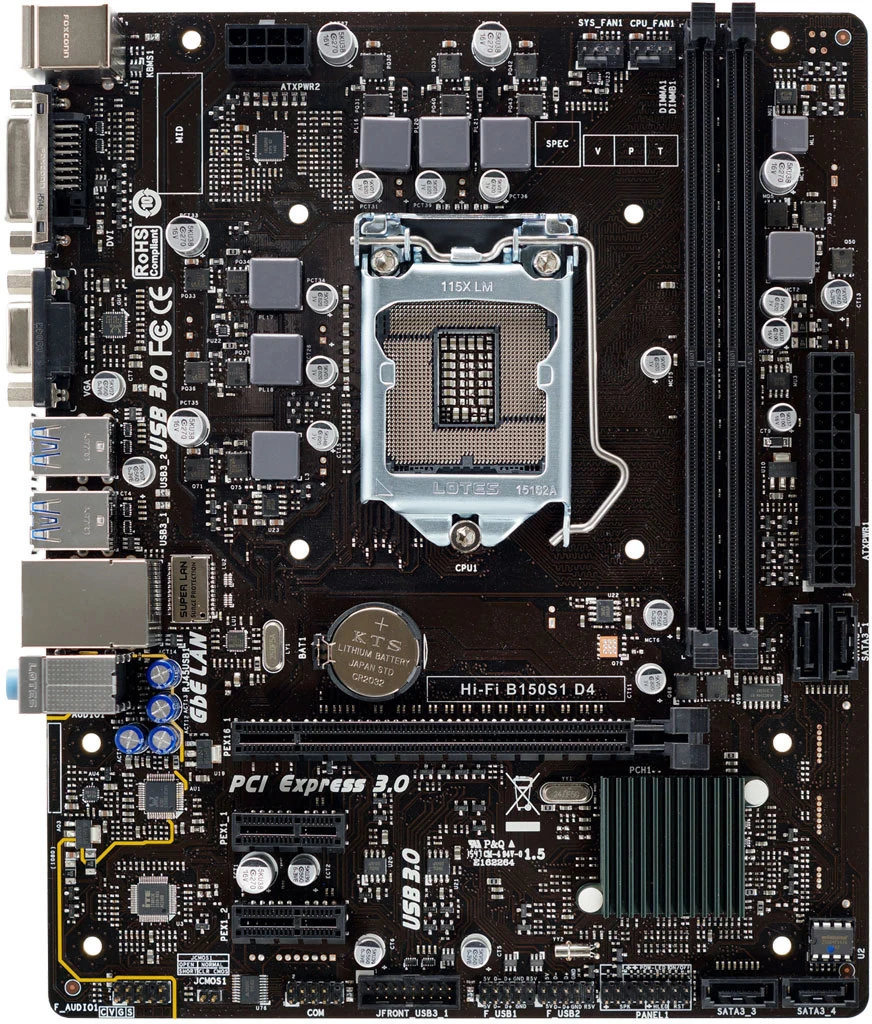 Mainboard Biostar Hi-Fi B150S1 D4