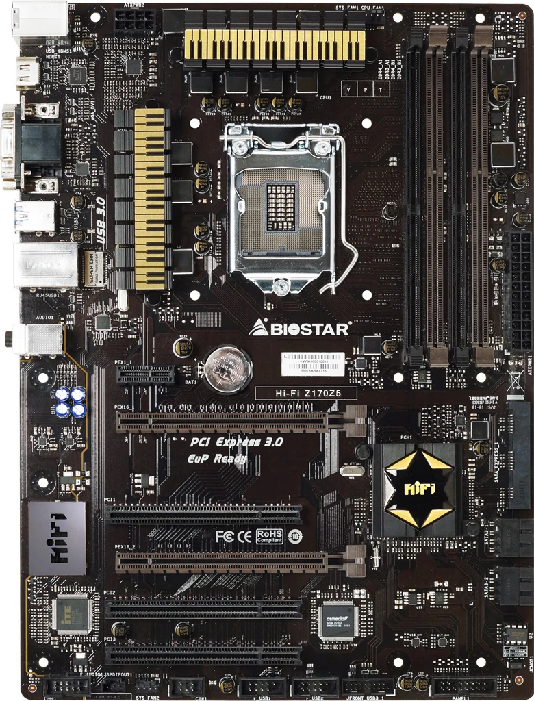 Mainboard Biostar Hi-Fi Z170Z5