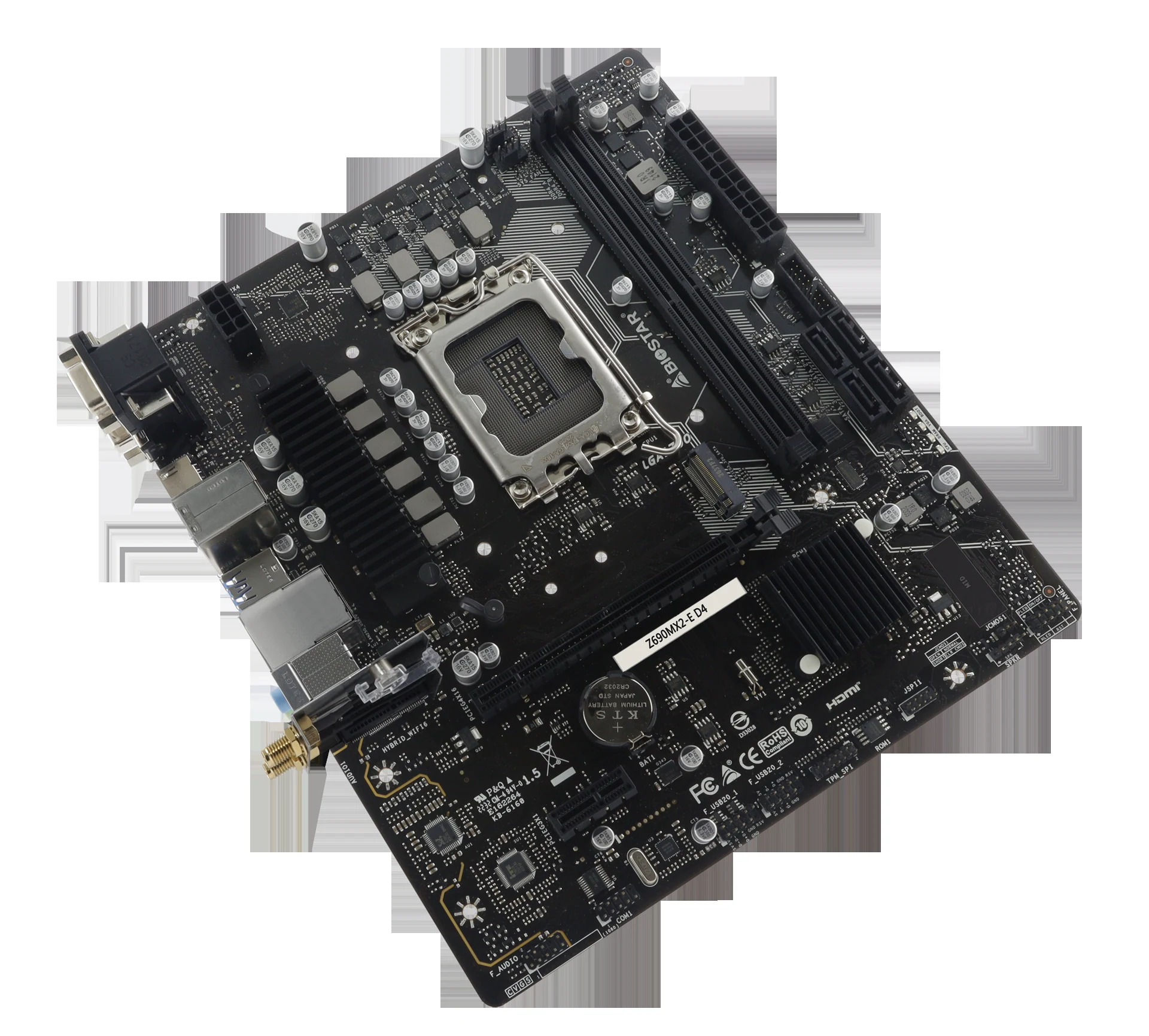 Mainboard Biostar Z690MX2-E D4