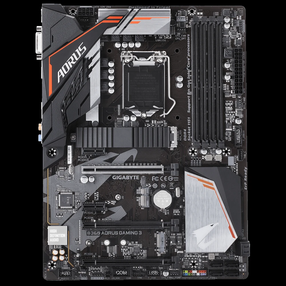 Mainboard Gigabyte B360 AORUS GAMING 3 - LGA 1151 - NEW
