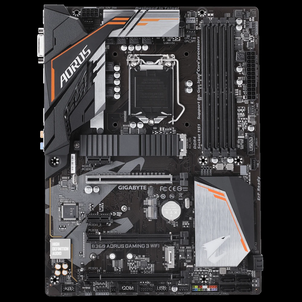 Mainboard Gigabyte B360 AORUS GAMING 3 WIFI - LGA 1151 - NEW