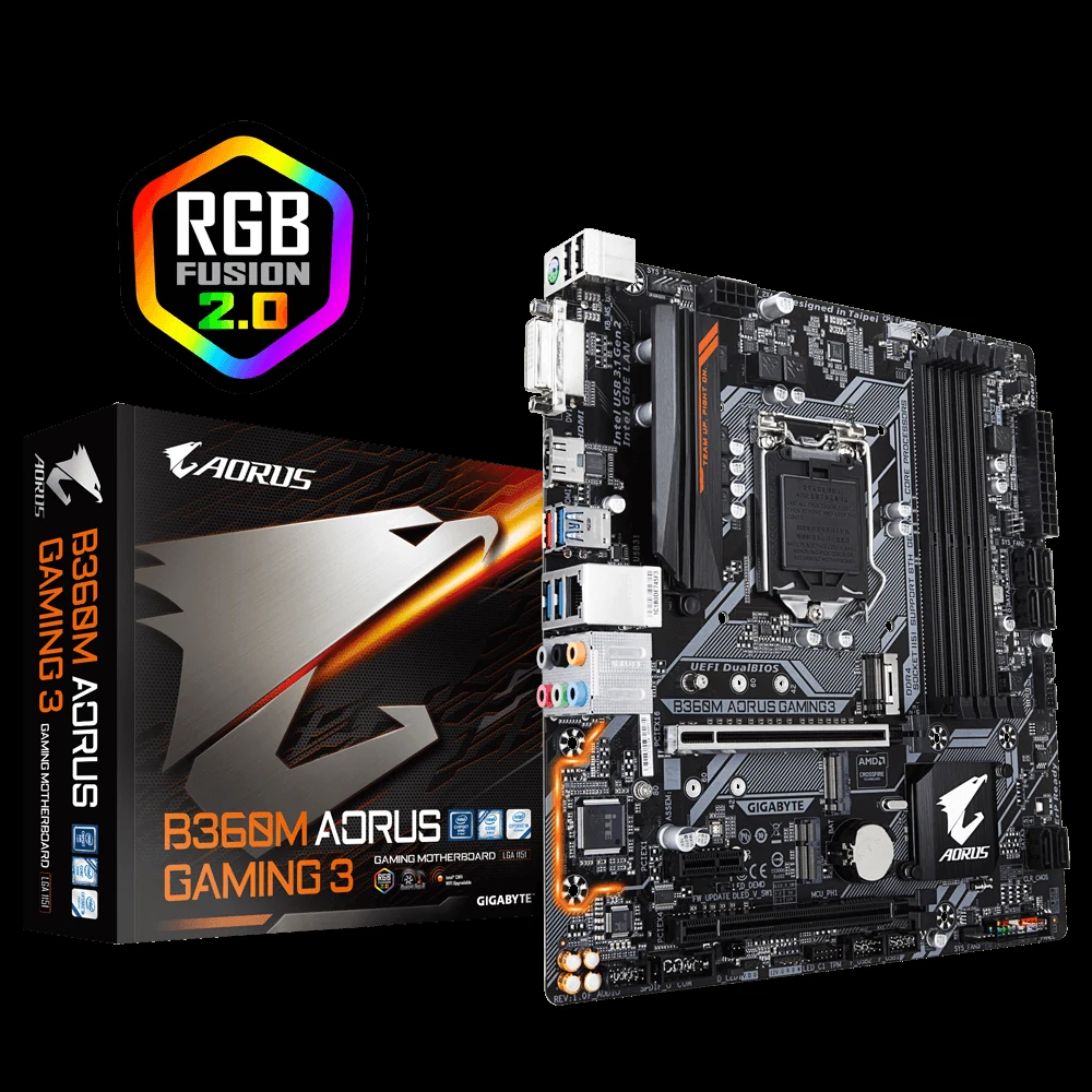 Mainboard Gigabyte B360 AORUS GAMING 3 WIFI - LGA 1151 - NEW