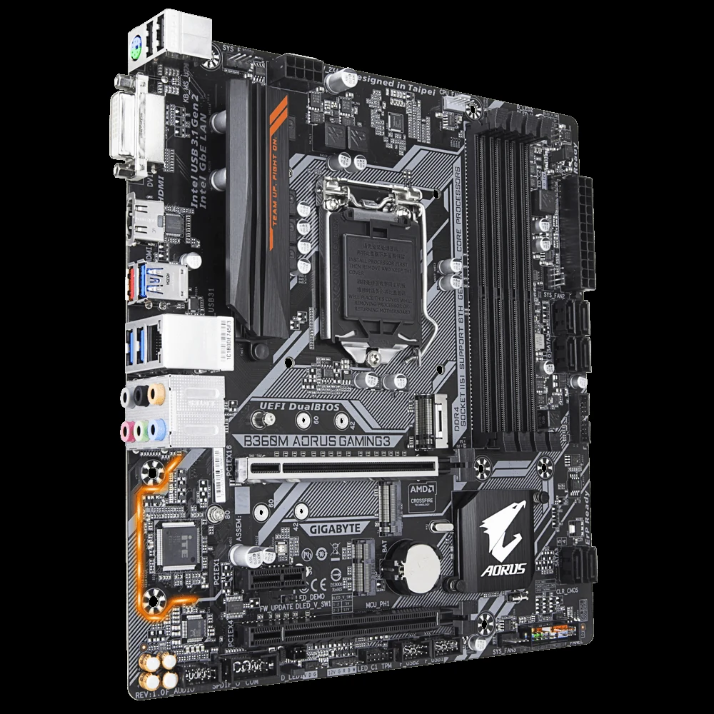 Mainboard Gigabyte B360M AORUS GAMING 3 - LGA 1151 - NEW