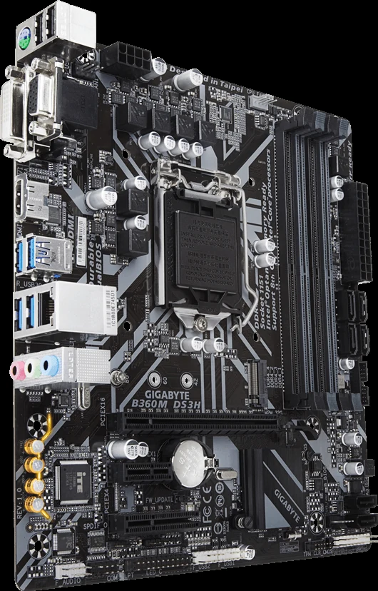 Mainboard Gigabyte B360M DS3H - LGA 1151 - NEW