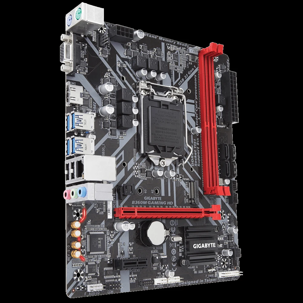 Mainboard Gigabyte B360M GAMING HD - LGA 1151 - NEW