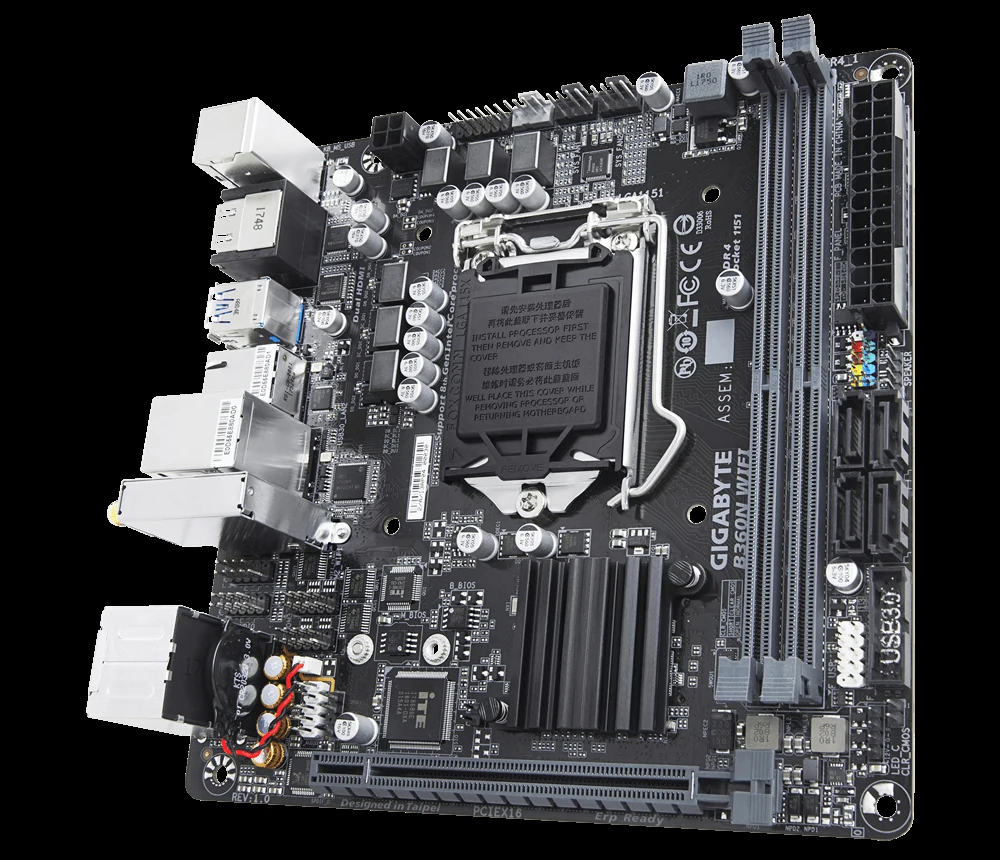 Mainboard Gigabyte B360N WIFI - LGA 1151 - NEW
