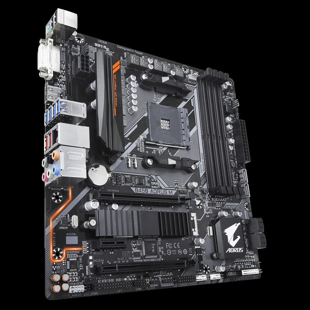 Mainboard Gigabyte B450 AORUS M - AM4 - NEW