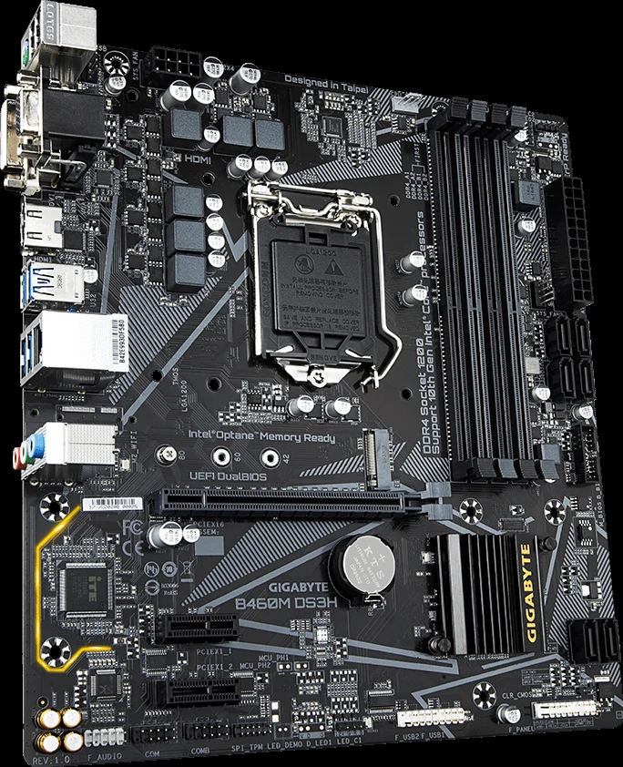 Mainboard Gigabyte B460 D3H - LGA 1200 - NEW