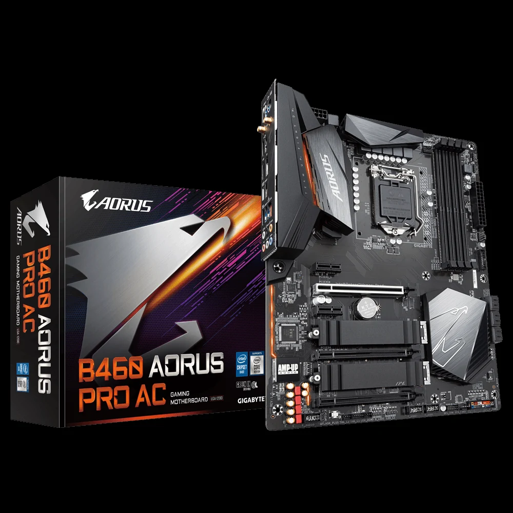 Mainboard Gigabyte B460M AORUS PRO AC - LGA 1200 - NEW