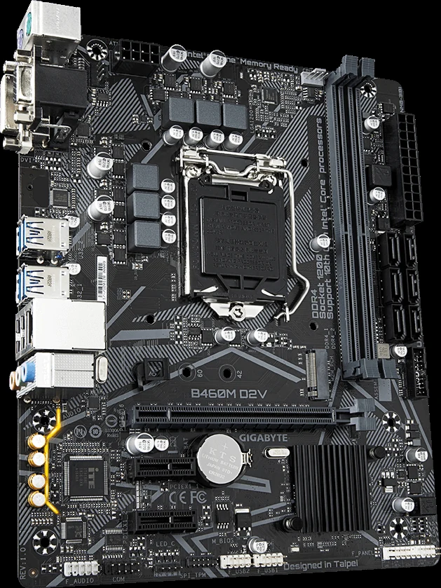 Mainboard Gigabyte B460M D2V - LGA 1200 - NEW