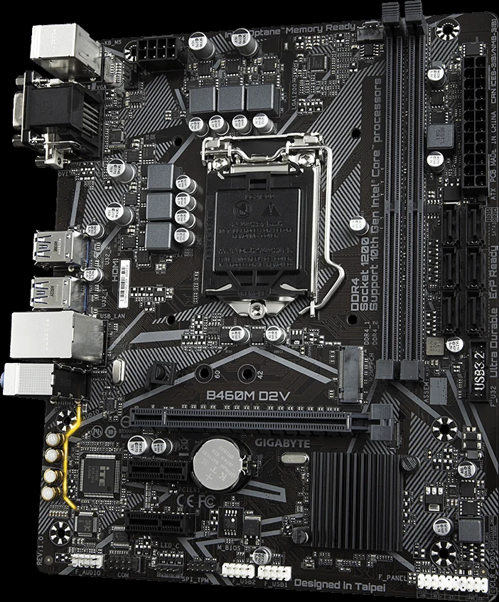 Mainboard Gigabyte B460M D3V - LGA 1200 - NEW