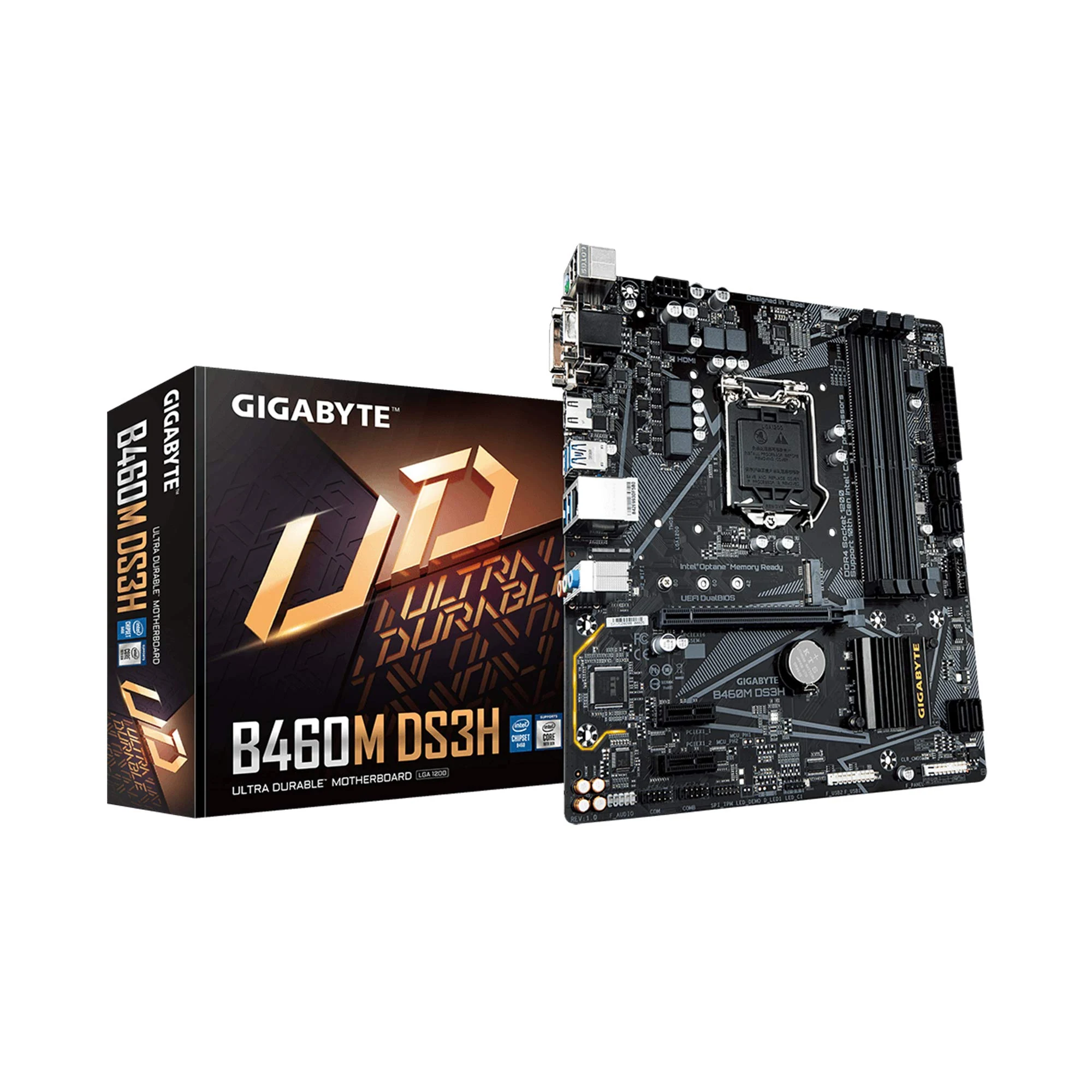 Mainboard Gigabyte B460M DS3H AC - LGA 1200 - NEW