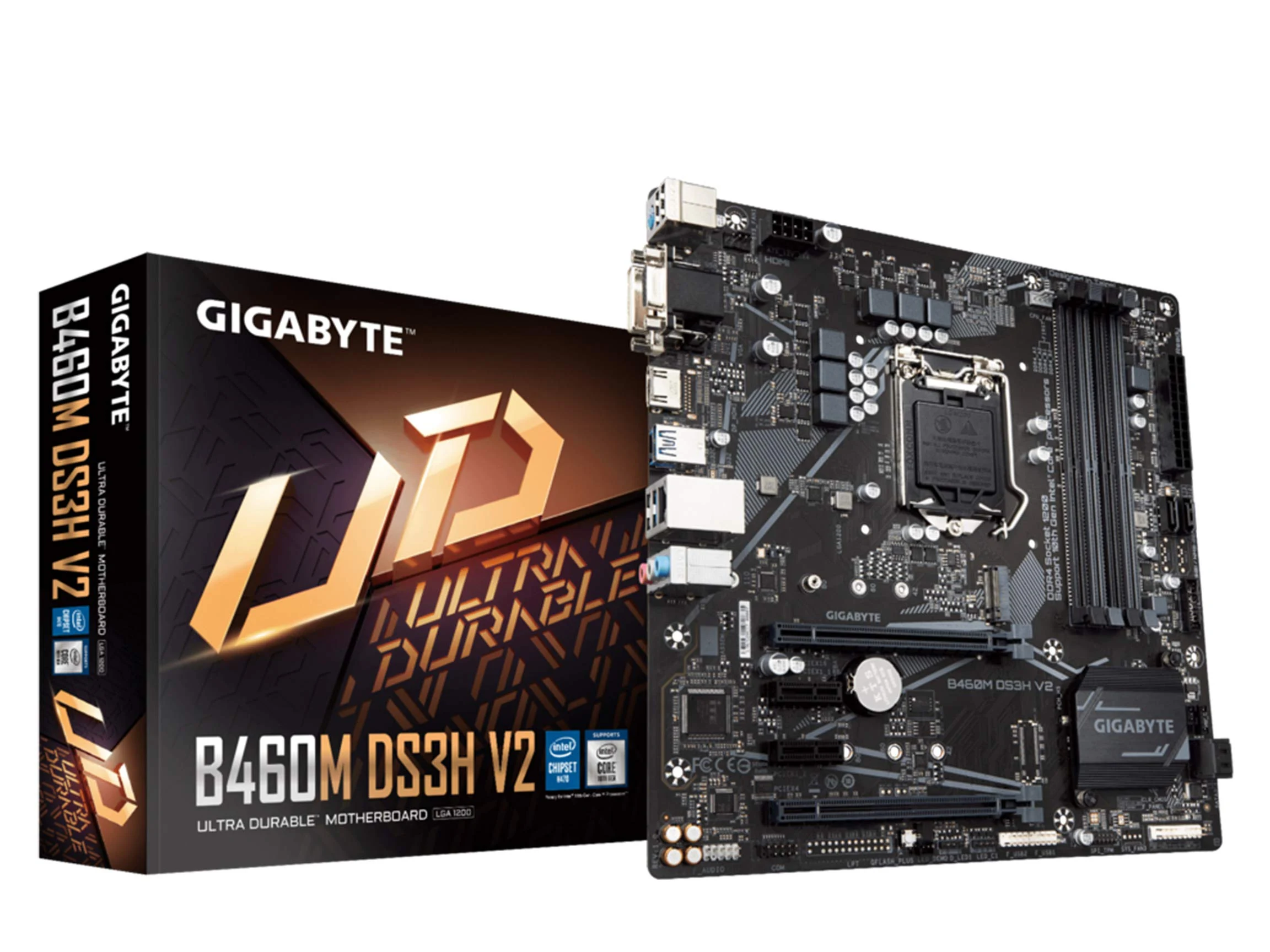 Mainboard Gigabyte B460M DS3H AC - LGA 1200 - NEW