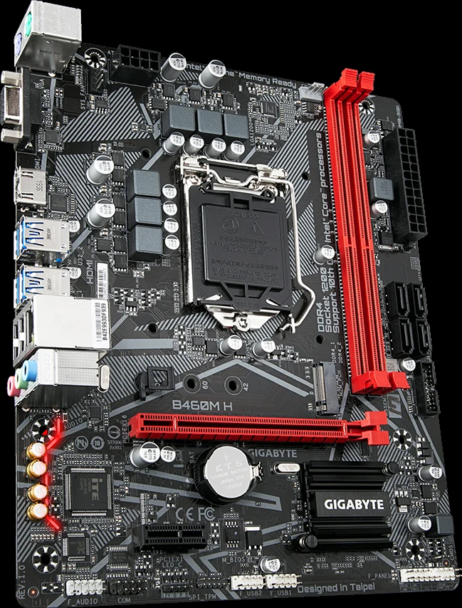 Mainboard Gigabyte B460M H - LGA 1200 - NEW
