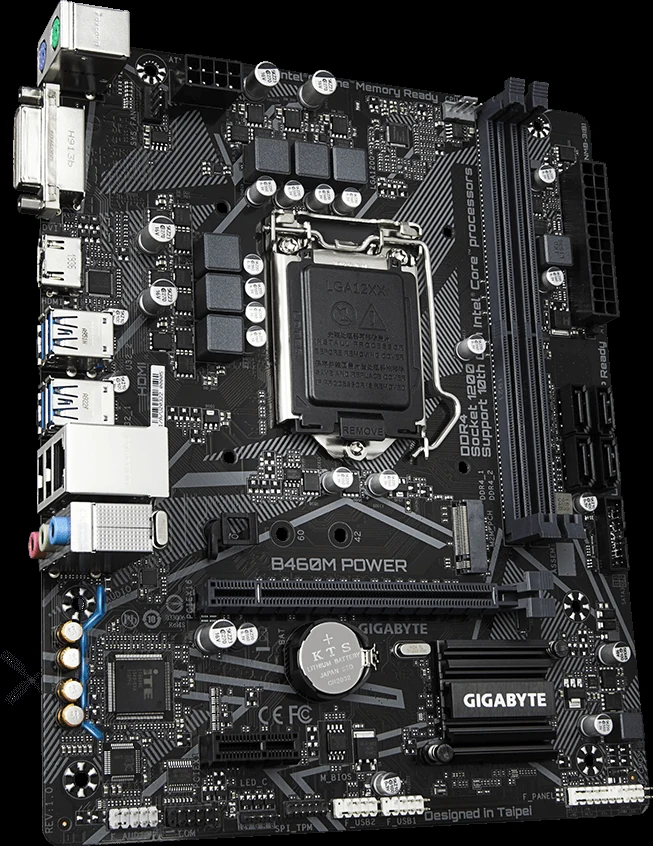 Mainboard Gigabyte B460M POWER - LGA 1200 - NEW
