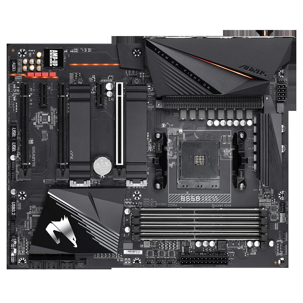 Mainboard Gigabyte B550 AORUS PRO - 4 Khe RAM DDR4 - AM4 - NEW