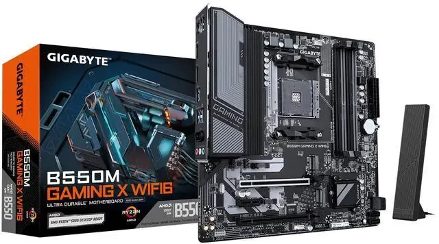 Mainboard Gigabyte B550 GAMING X - 4 Khe RAM DDR4 - AM4 - NEW