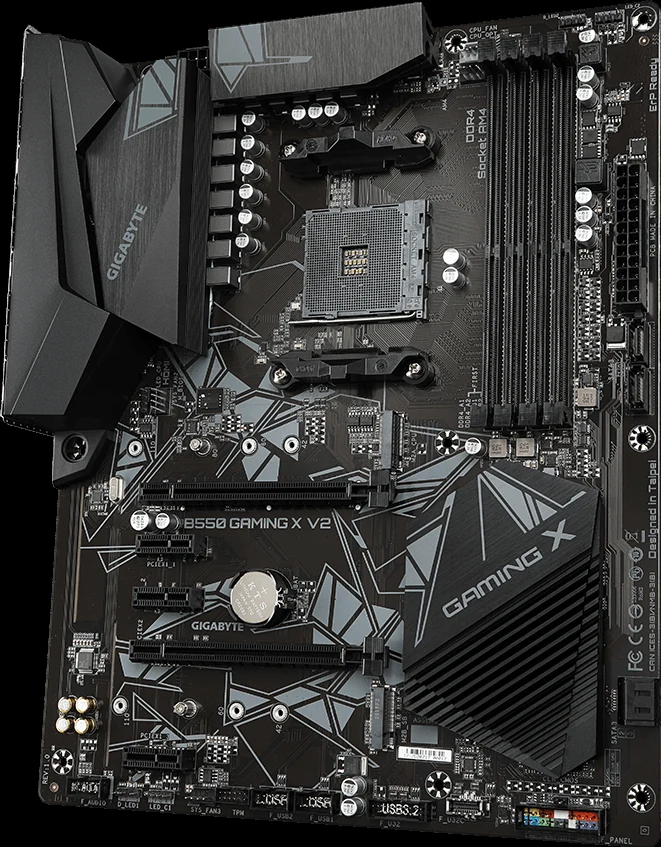 Mainboard Gigabyte B550 GAMING X V2 - 4 Khe RAM DDR4 - AM4 - NEW