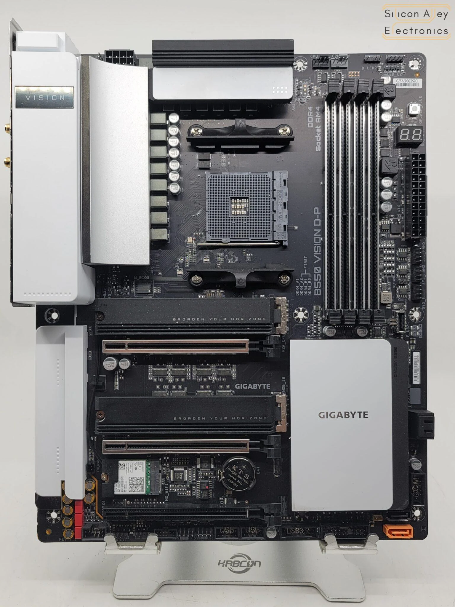 Mainboard Gigabyte B550 VISION D-P - 4 Khe RAM DDR4 - AM4 - NEW
