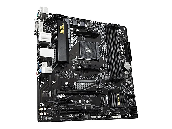 Mainboard Gigabyte B550M DS3H - 4 Khe RAM DDR4 - AM4 - NEW