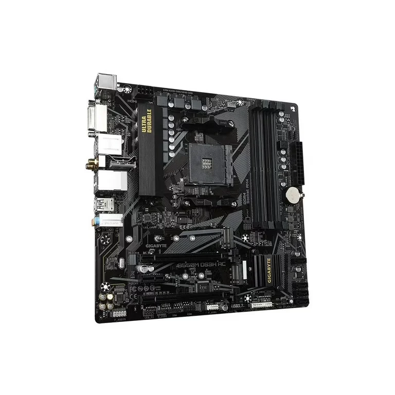 Mainboard Gigabyte B550M DS3H R2 - 4 Khe RAM DDR4 - AM4 - NEW