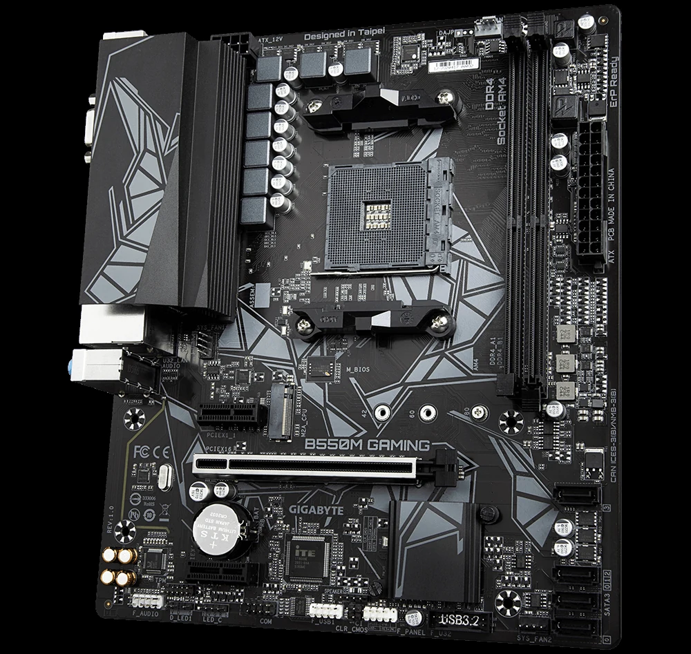 Mainboard Gigabyte B550M GAMING X - 4 Khe RAM DDR4 - AM4 - NEW
