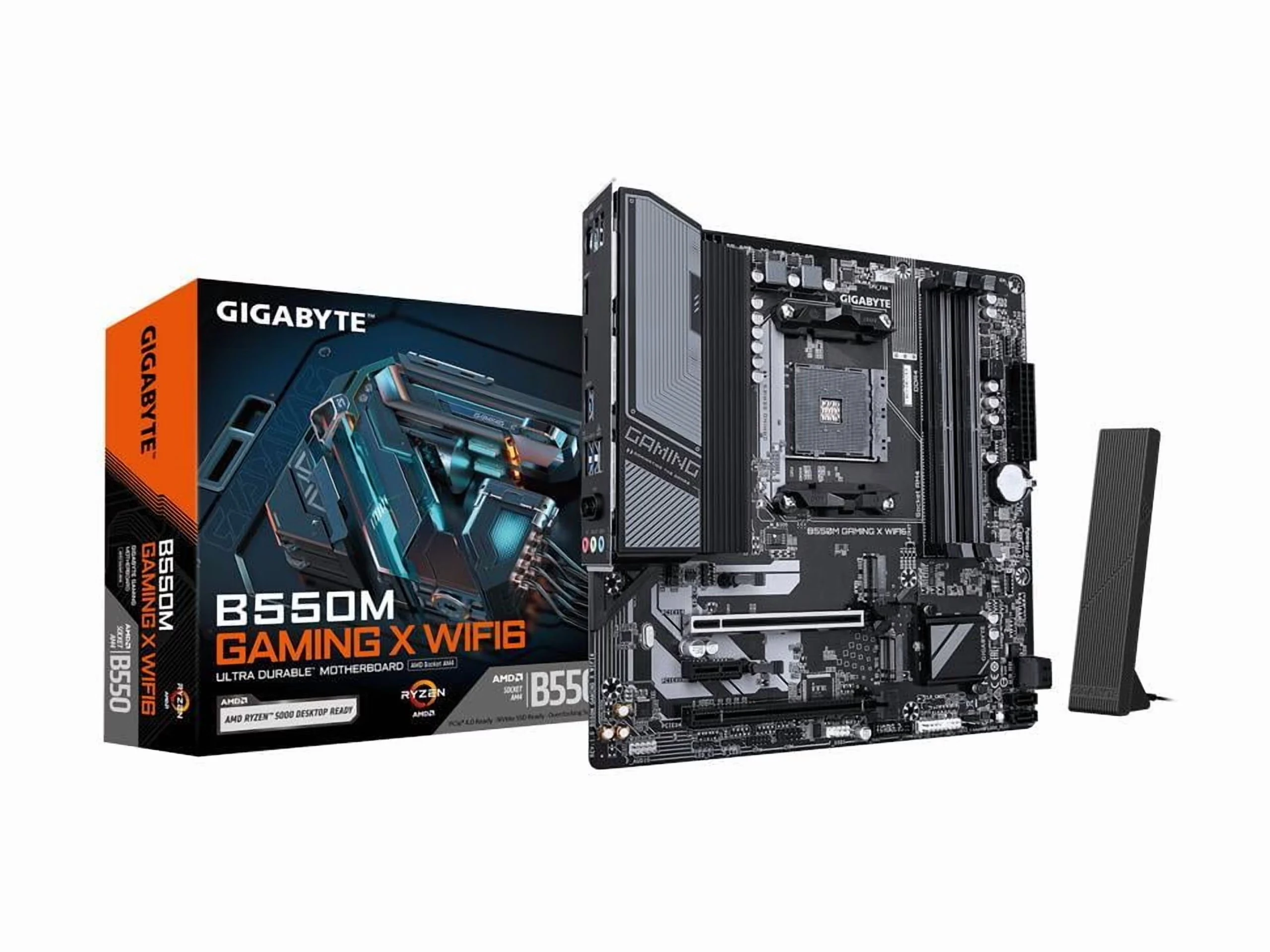 Mainboard Gigabyte B550M GAMING X V2 - 4 Khe RAM DDR4 - AM4 - NEW