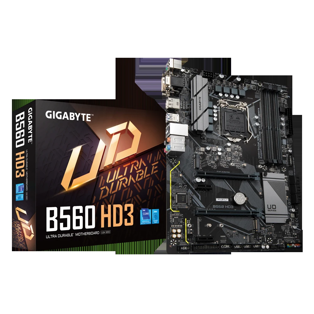 Mainboard Gigabyte B560 HD3 - LGA 1200 - NEW