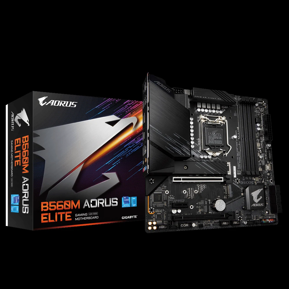 Mainboard Gigabyte B560M AORUS ELITE - LGA 1200 - NEW