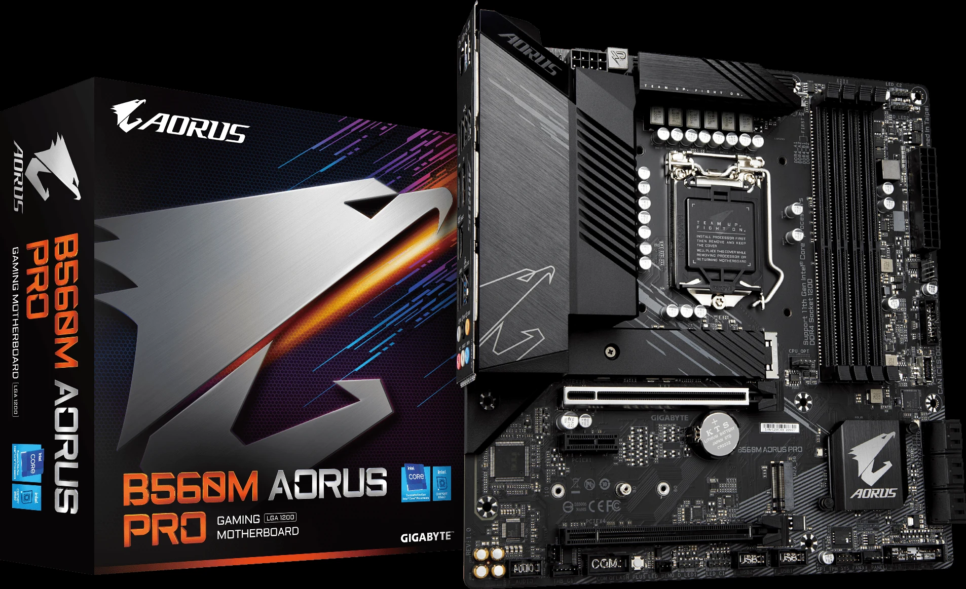 Mainboard Gigabyte B560M AORUS PRO - LGA 1200 - NEW