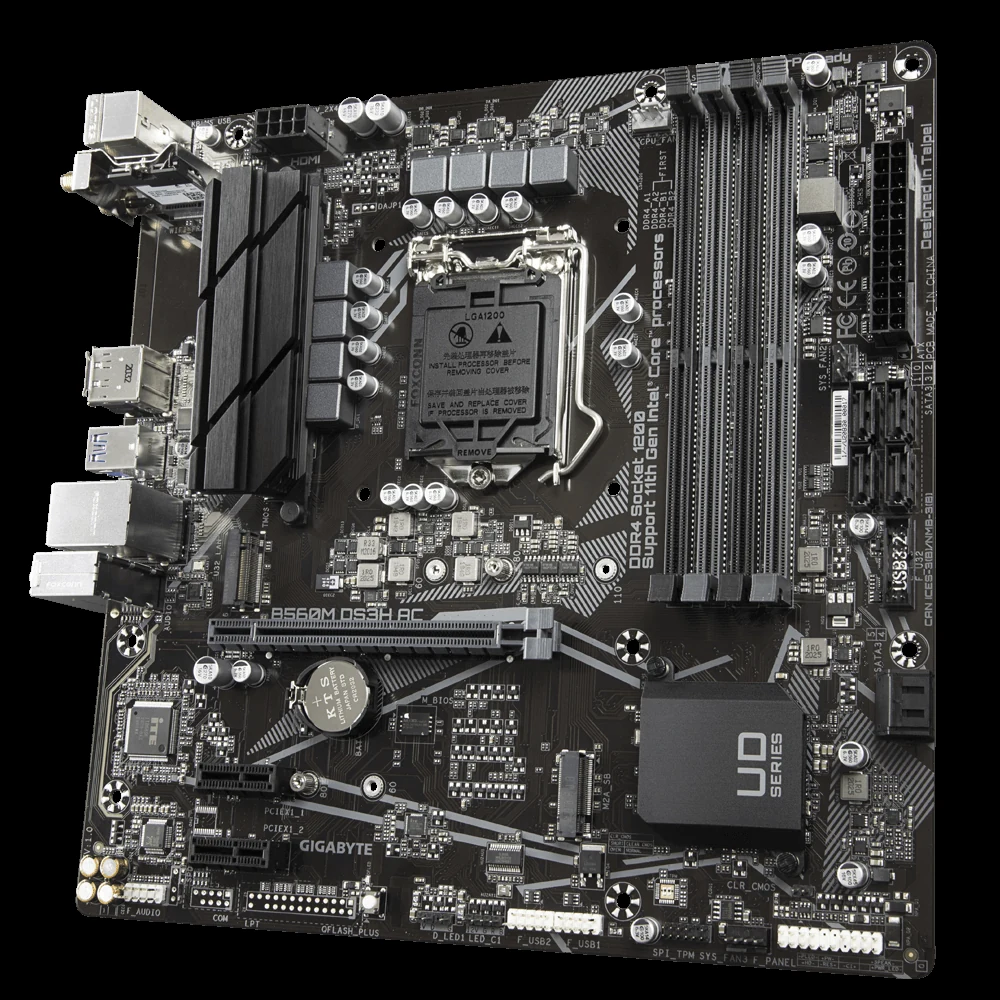 Mainboard Gigabyte B560M DS3H AC - LGA 1200 - NEW