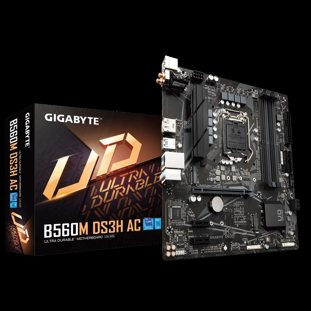 Mainboard Gigabyte B560M DS3H - LGA 1200 - NEW