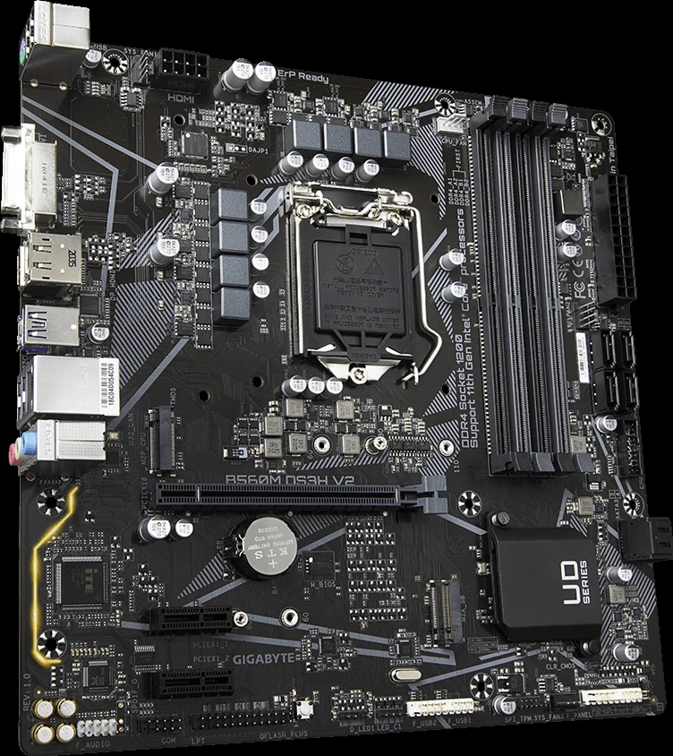Mainboard Gigabyte B560M DS3H V2 - LGA 1200 - NEW