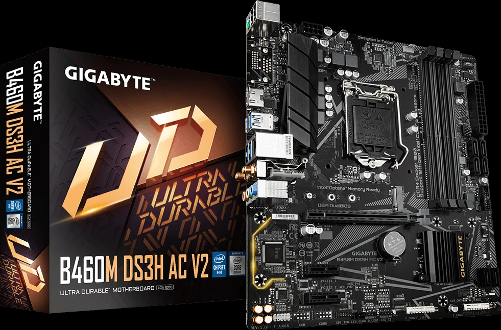 Mainboard Gigabyte B560M DS3H V2 - LGA 1200 - NEW