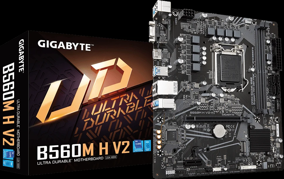 Mainboard Gigabyte B560M H V2 - LGA 1200 - NEW