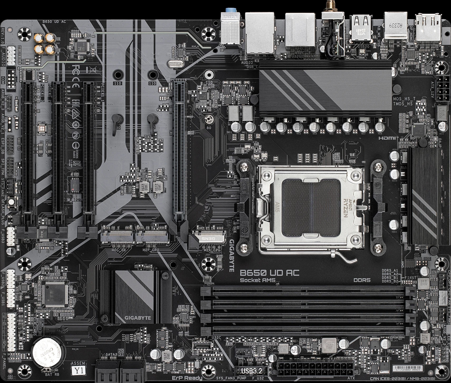 Mainboard Gigabyte B650 UD AC DDR5 - NEW