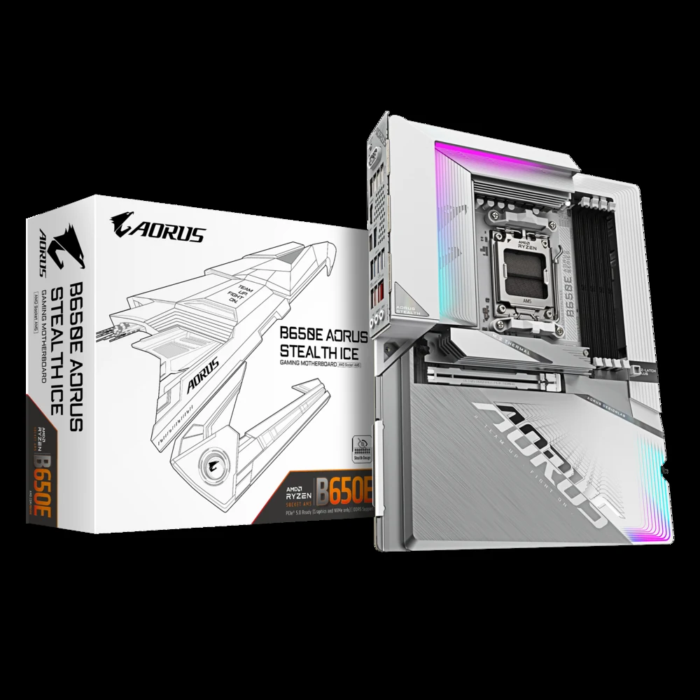 Mainboard Gigabyte B650E AORUS ELITE X AX ICE DDR5 - NEW