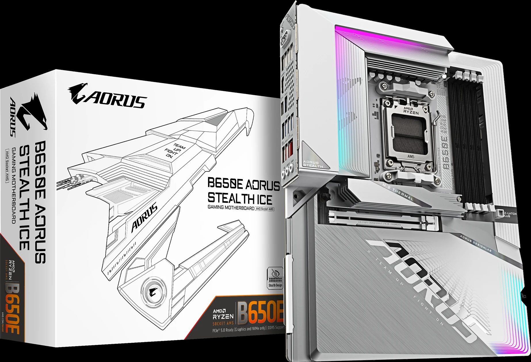 Mainboard Gigabyte B650E AORUS STEALTH ICE DDR5 - NEW