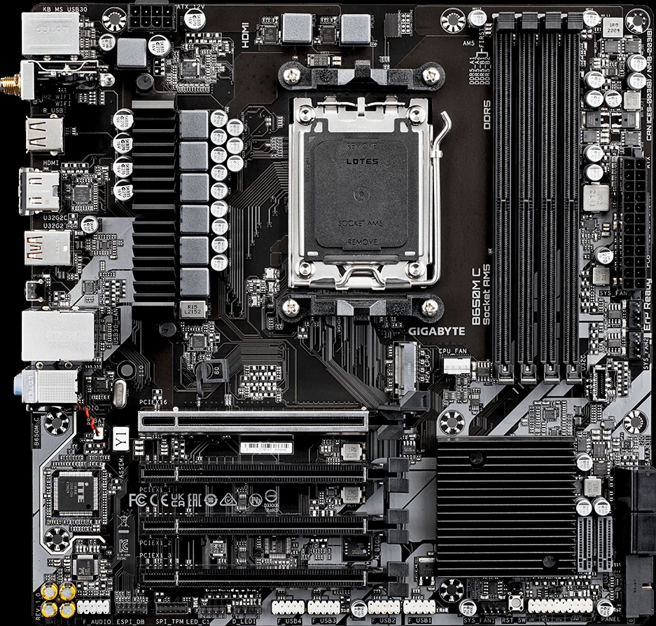Mainboard Gigabyte B650M C DDR5 - NEW