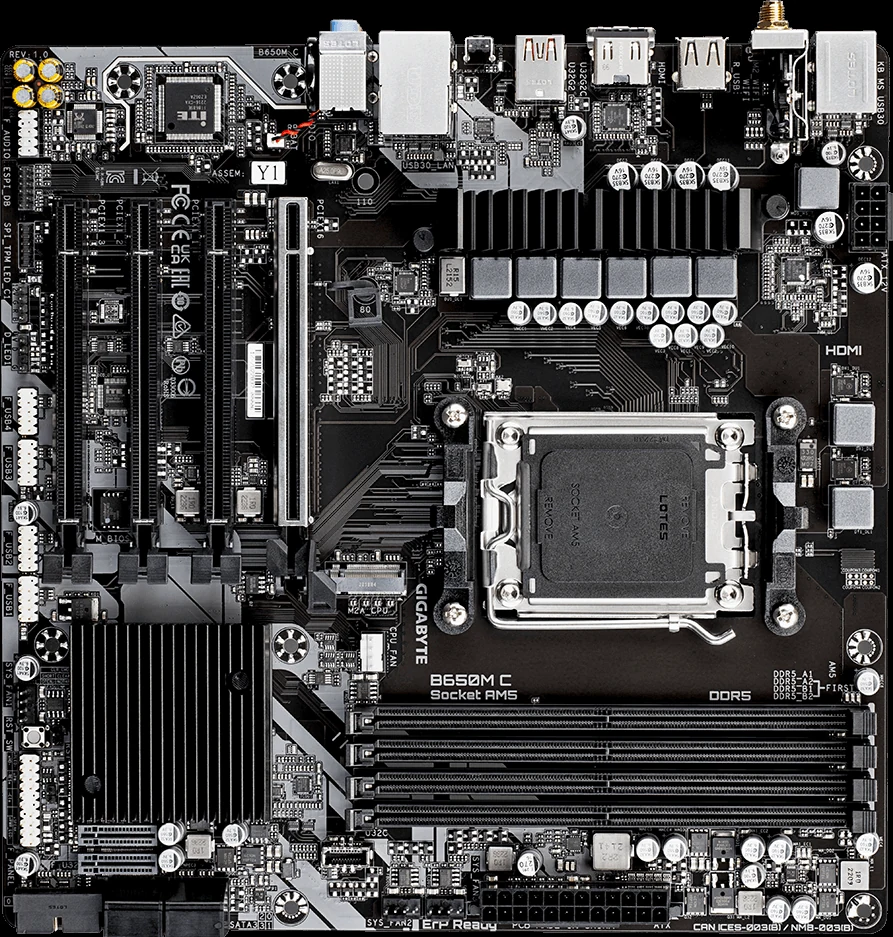 Mainboard Gigabyte B650M C V3 DDR5 - NEW