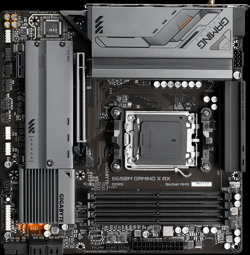 Mainboard Gigabyte B650M GAMING X AX DDR5 - NEW