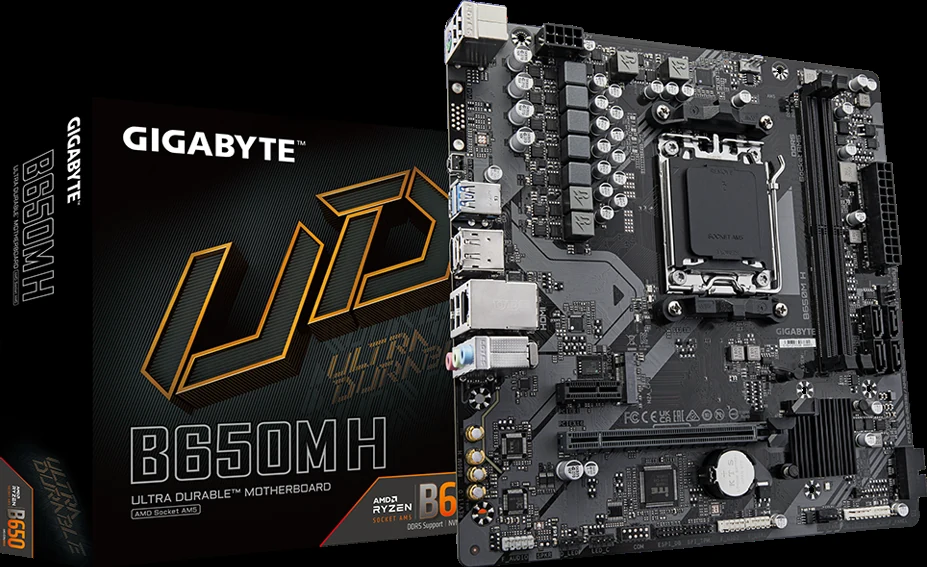 Mainboard Gigabyte B650M H DDR5 - NEW