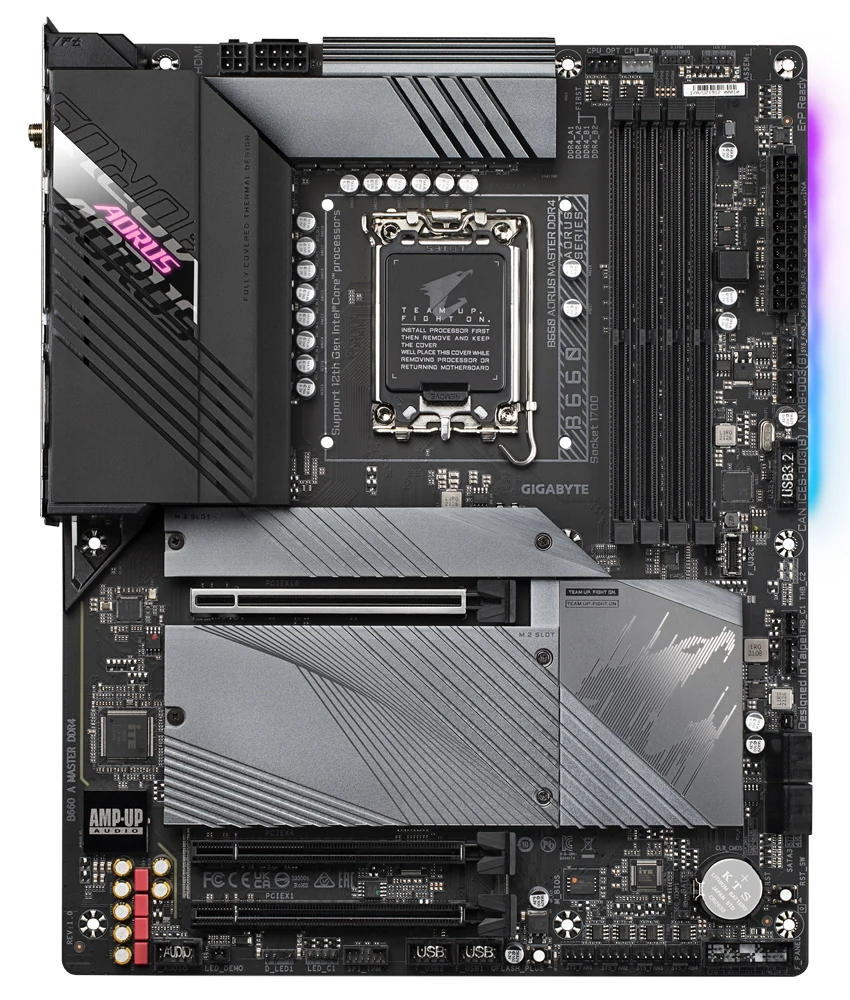 Mainboard Gigabyte B660 AORUS Master DDR4 - 4 Khe RAM DDR4 - LGA 1700 - NEW