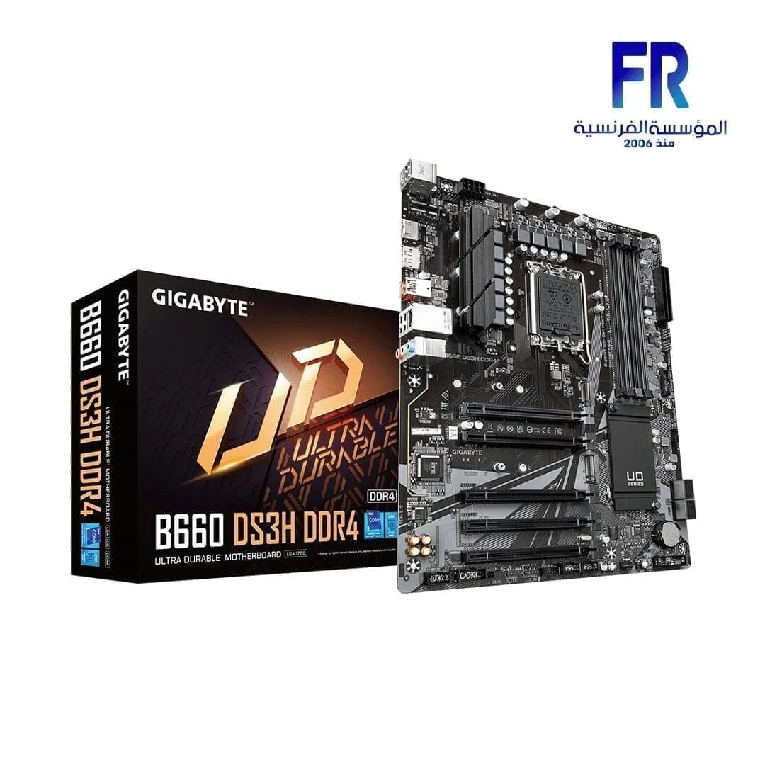 Mainboard Gigabyte B660 DS3H AX DDR4 - 4 Khe RAM DDR4 - LGA 1700 - NEW