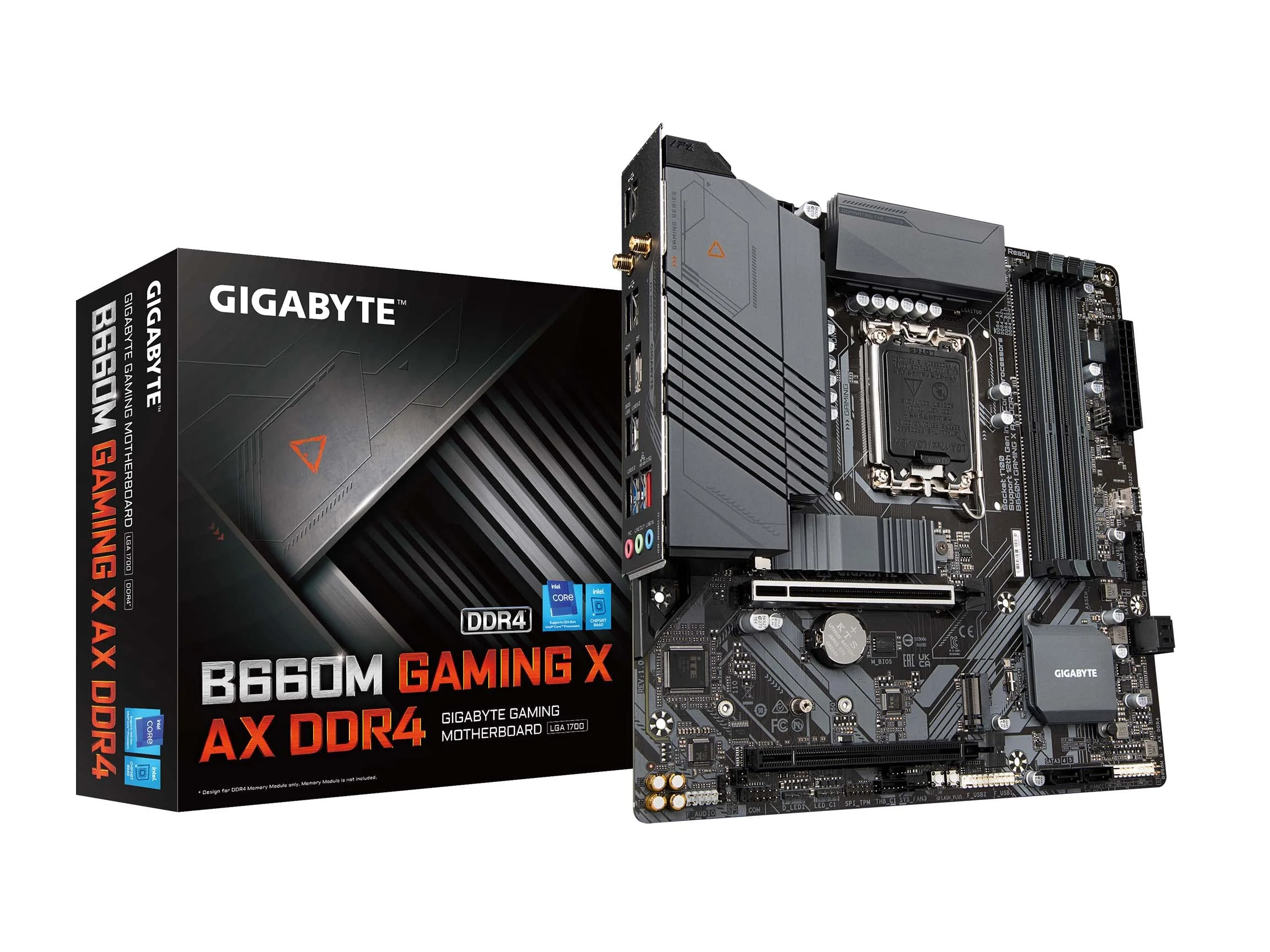 Mainboard Gigabyte B660 Gaming X AX DDR4 - 4 Khe RAM DDR4 - LGA 1700 - NEW