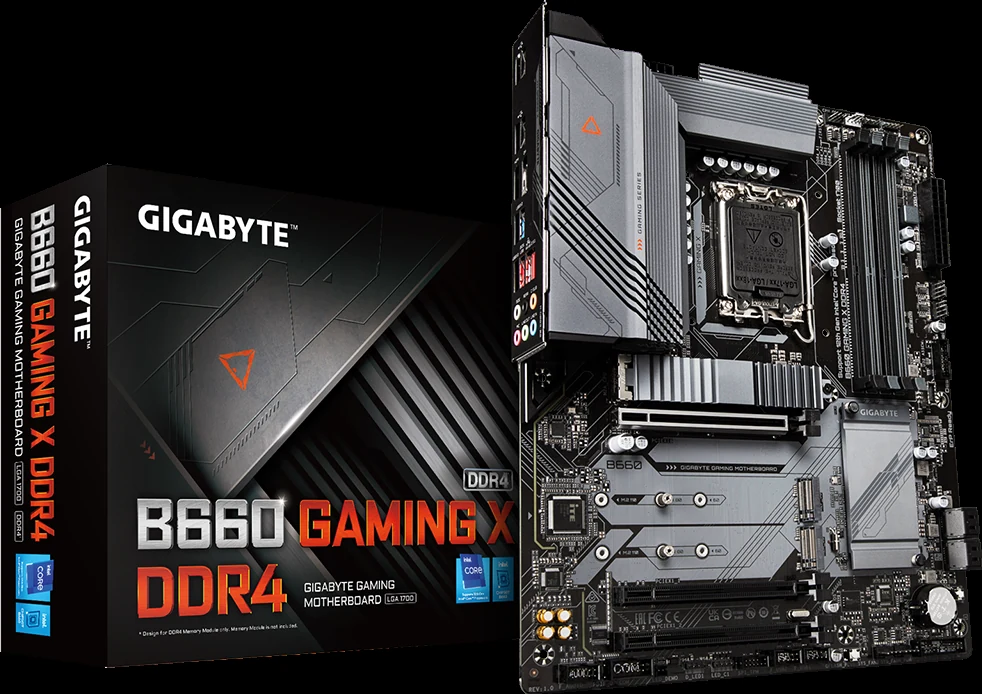 Mainboard Gigabyte B660 Gaming X DDR4 - 4 Khe RAM DDR4 - LGA 1700 - NEW